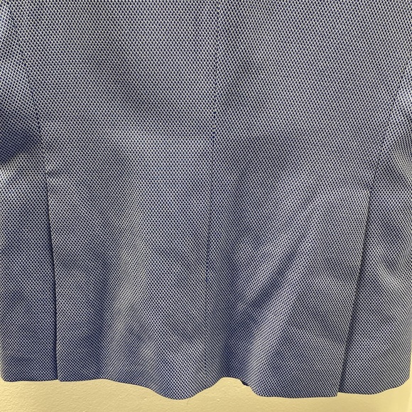 Brand New Men Zara Blue Textured Suit Size 40 Jacket and Size 31 Pants! - Picture 7 of 14
